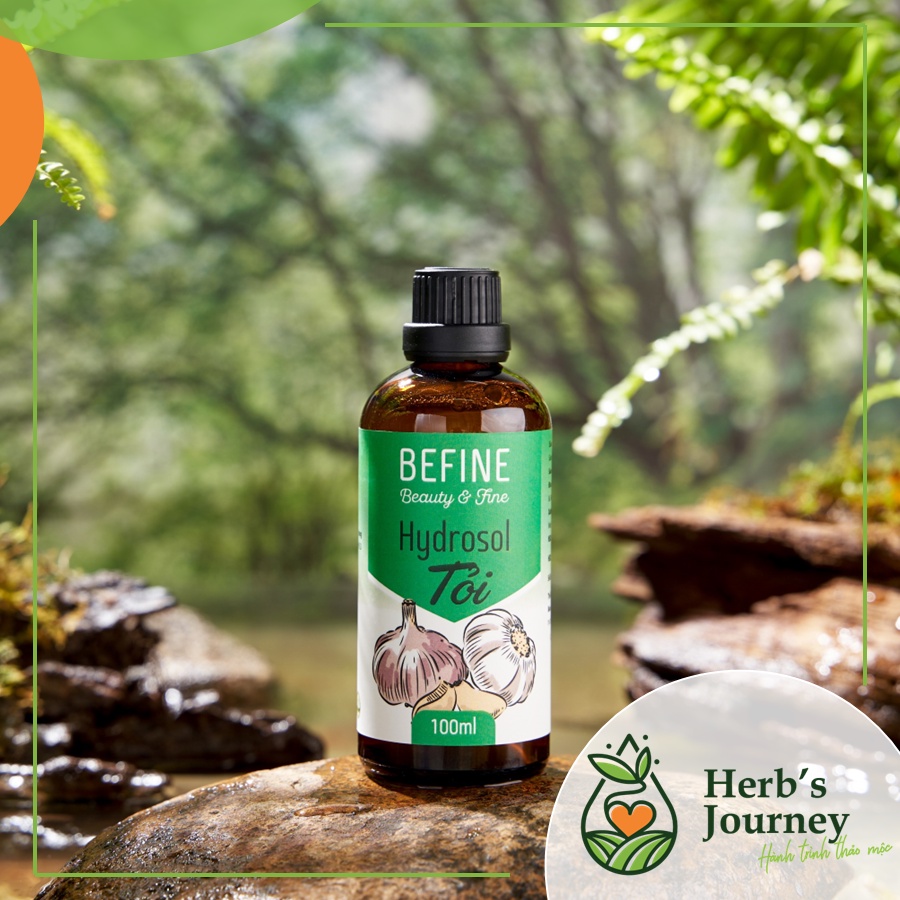 Hydrosol Tỏi Befine - Nước cất tỏi tươi thành phần chứa tinh dầu tỏi - Tăng sức đề kháng và tiêu hóa -  CTCP Befine