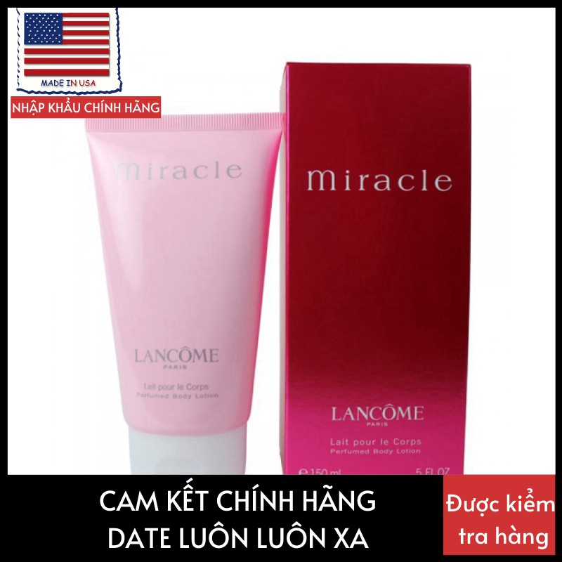 Dưỡng thể hương nước hoa Lotion Lancôme Miracle Perfumed Body Lotion 150ml