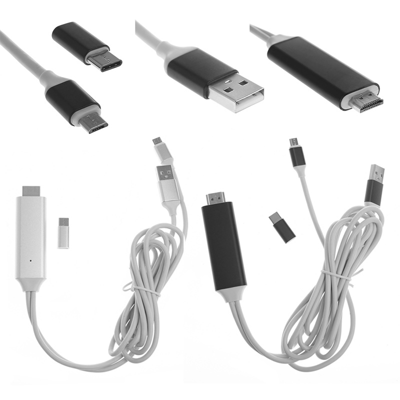 Cáp KếT NốI NAMA Type C Micro USB Chiều Dài 2M Cho TV