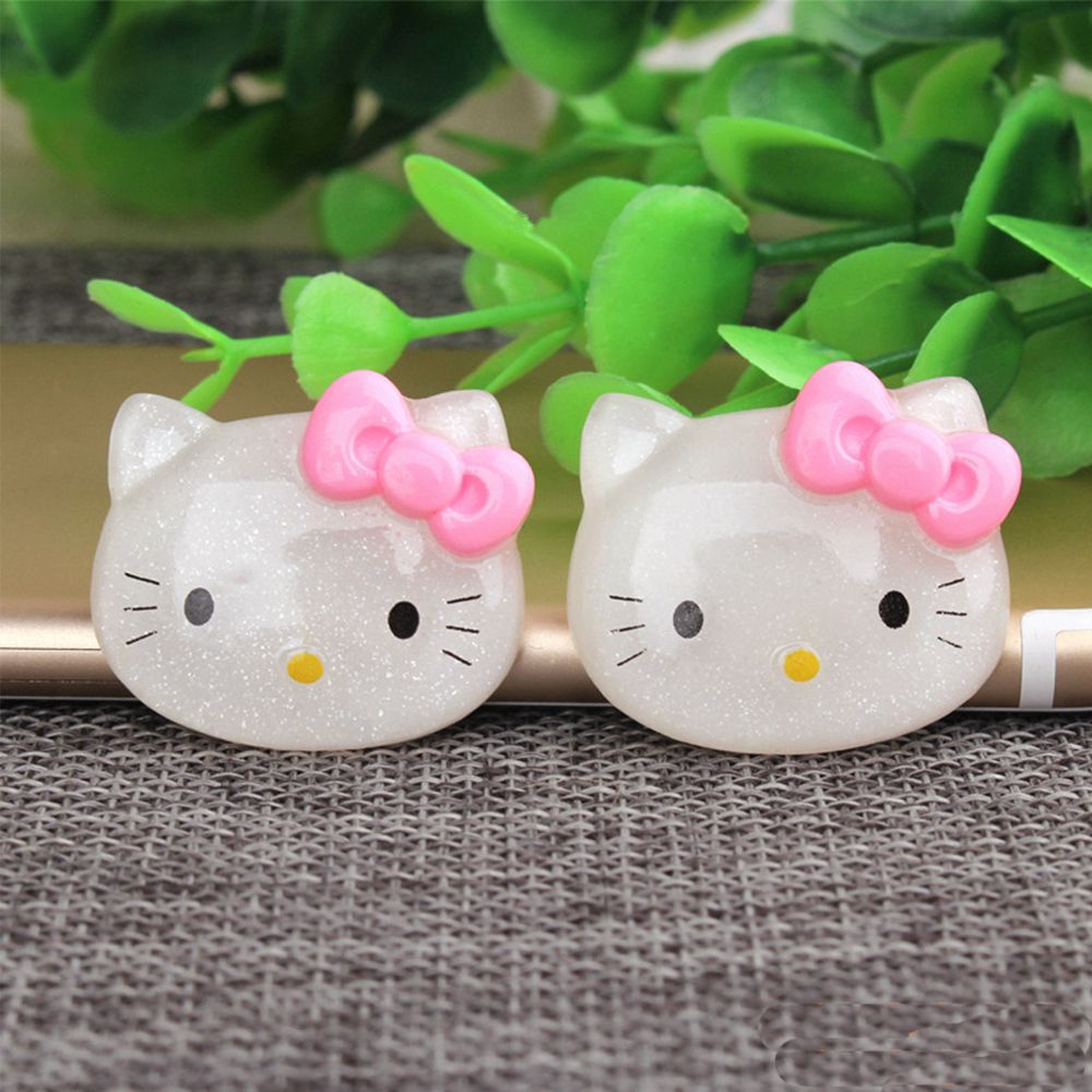 [Hàng mới về] Bộ hạt phụ kiện trang trí móng tay hình gấu/ hổ hoạt hình 3d tự làm