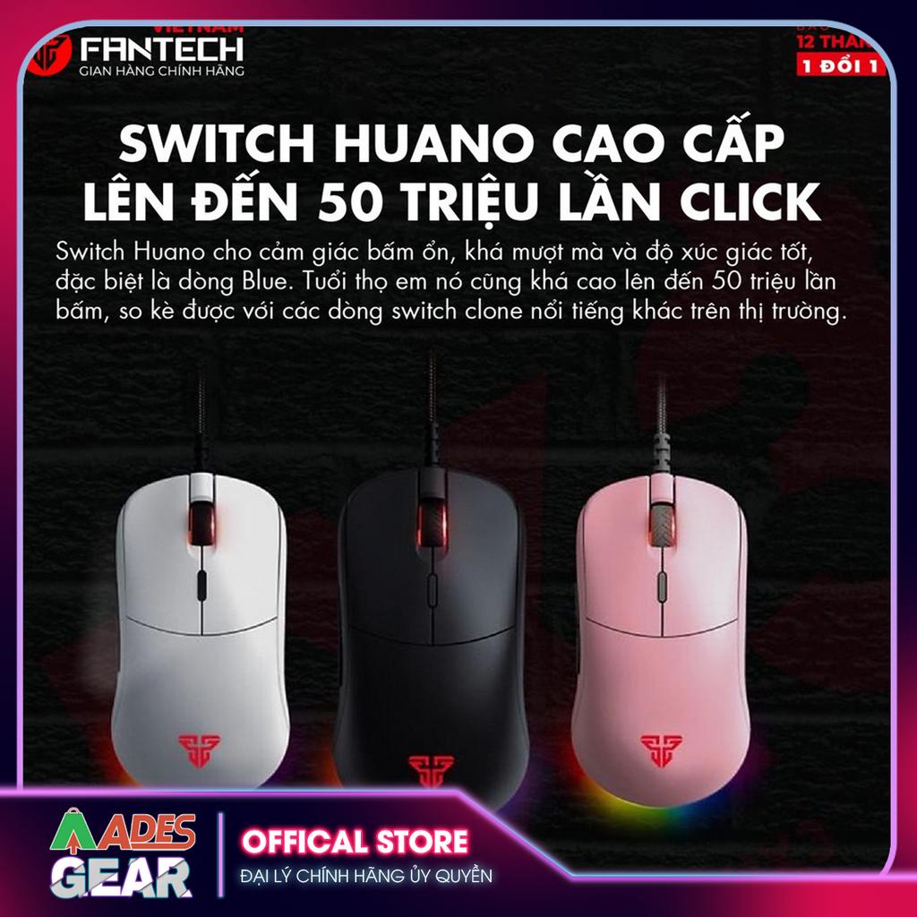 ✔️ Chuột Gaming Cao Cấp FANTECH UX3 HELIOS 16000DP ✔️ 6 Phím Macro ✔️ BẢO HÀNH 12 THÁNG
