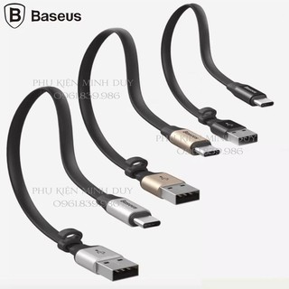 Cáp sạc Baseus Nimble cho Lightning/Type-C dài 23cm/120cm