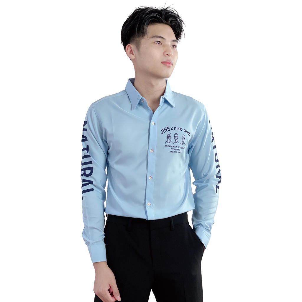 Áo sơ mi nam tay dài phong cách thời trang 4YOUNG SM202 | BigBuy360 - bigbuy360.vn