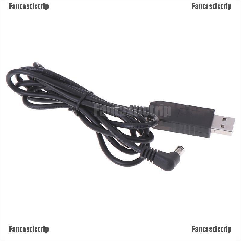 Cáp chuyển đổi USB 5V sang 9V 12V cỡ 2.1x5.5mm chất lượng cao