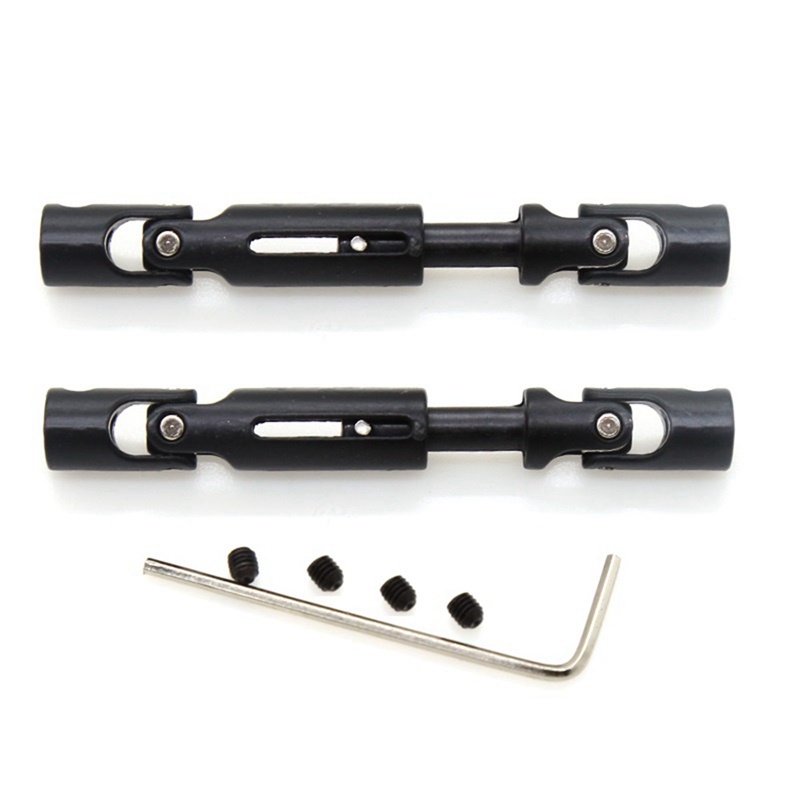 Set 2 Trục Truyền Động Bằng Kim Loại Thông Dụng Cho Xe Điều Khiển WPL D12 C14 C24 B16 B36 B24 MN D90 MN99S Henglong