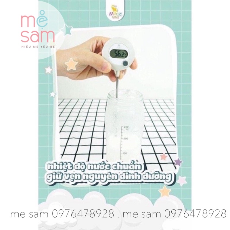 Nhiệt kế đo sữa MB-020 moazbebe