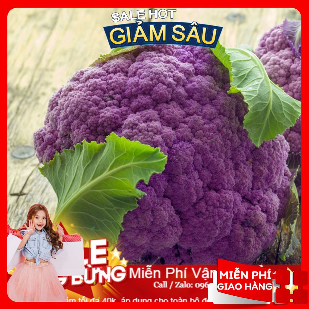Hạt Giống Súp Lơ Tím - 10 Hạt / Gói