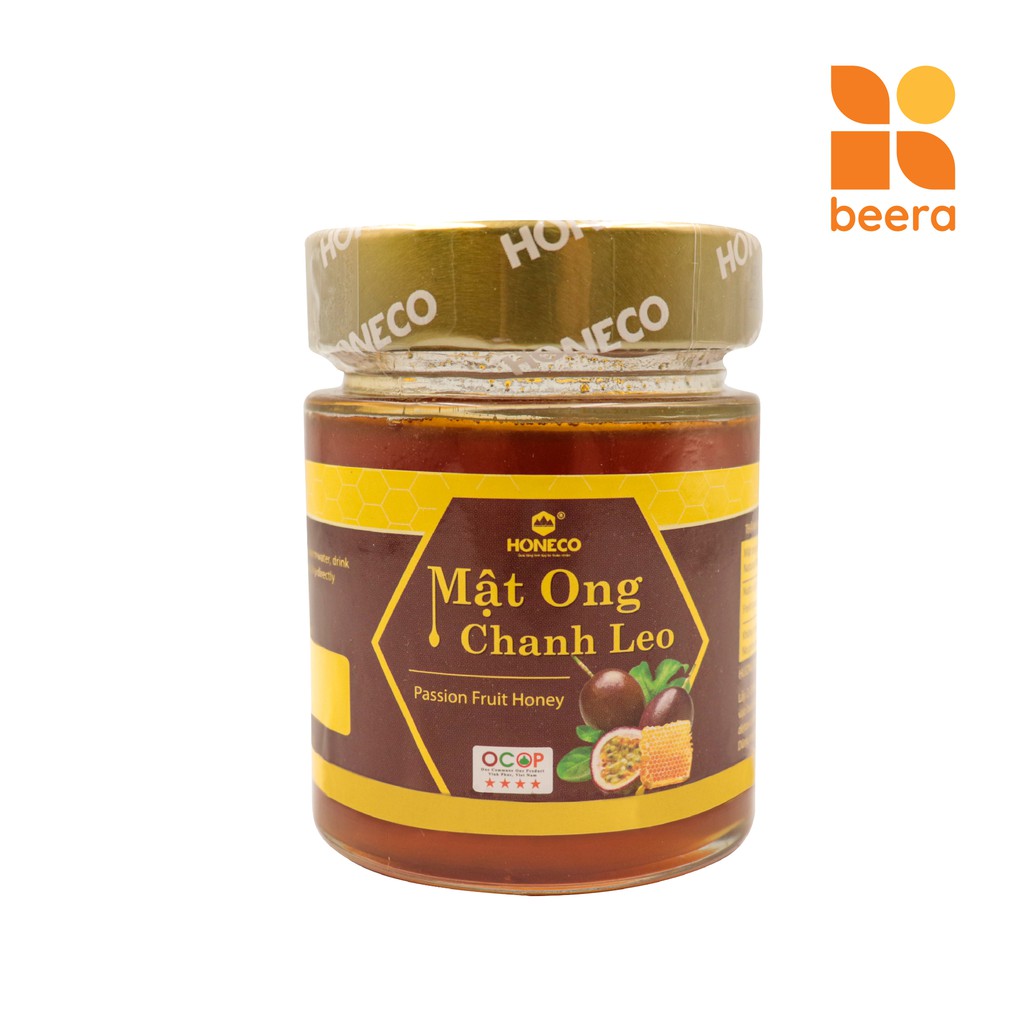Mật Ong Chanh Leo Mát Gan Honeco Beera cung cấp vitamin (250g)