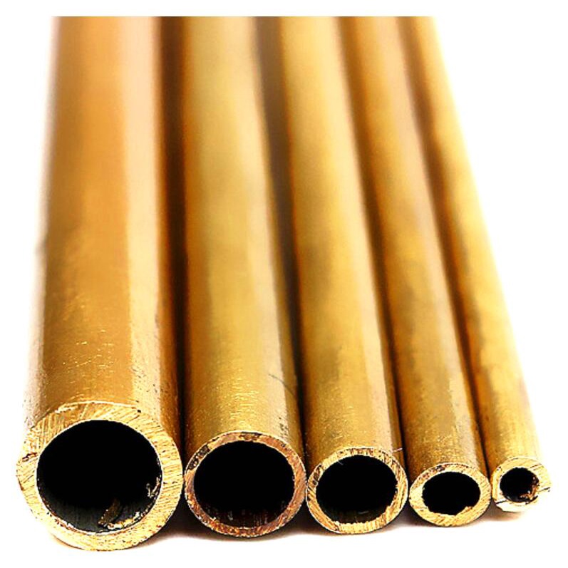 Ống Đồng Thau Treo Tường 1mm Chiều Dài 300mm OD 17-32mm 17 18 19 20 21 22 23 24 25 26 28 29 30 32mm