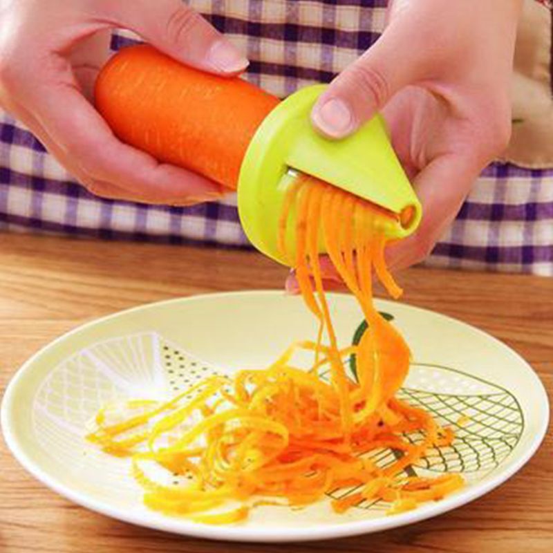 Dụng Cụ Cắt Cà Rốt Xoắn Ốc Dễ Sử Dụng Cho Nhà Bếp