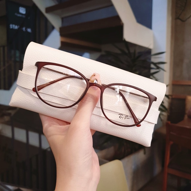 Gọng kính cận dáng mảnh thời trang càng kim loại 872