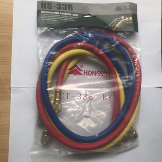 Dây sạc gas điều hoà máy lạnh Hongsen 80 cm - bộ 3 dây nạp gas R22