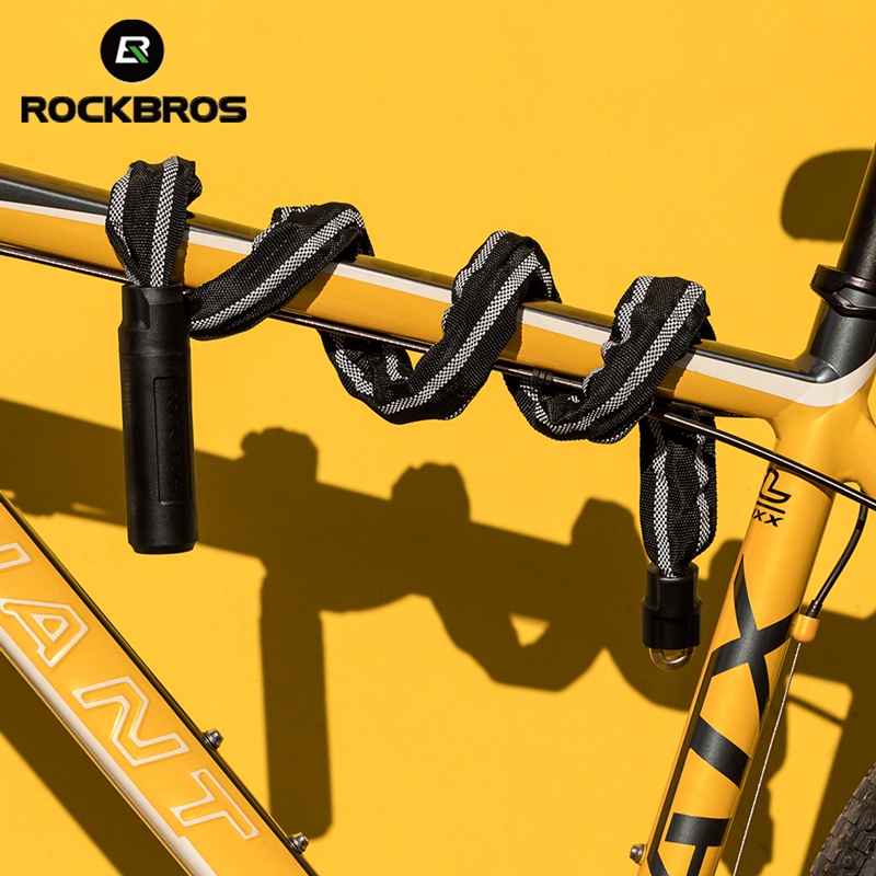 Ổ Khóa Xe Đạp ROCKBROS 116CM Phản Quang Chống Trộm Đa Năng