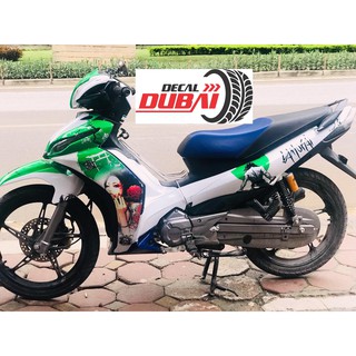 Tem Trùm Jupiter Samurai Xanh Trắng