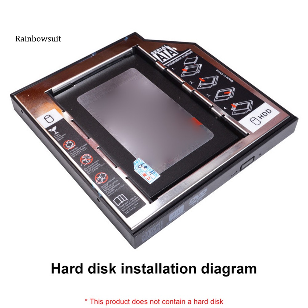 Khay Đựng Ổ Cứng Ngoài 9.5mm 2.5inch Sata 3.0 Kèm Phụ Kiện