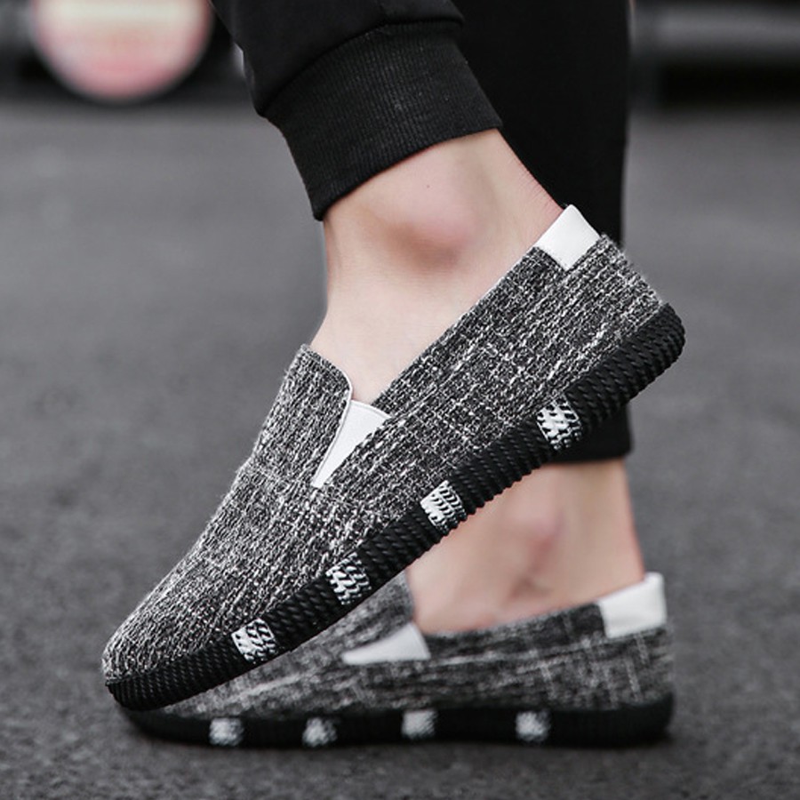 Giầy Lười Vải Nam phong cách HÀN QUỐC - Đẹp - Độc - Lạ | BigBuy360 - bigbuy360.vn