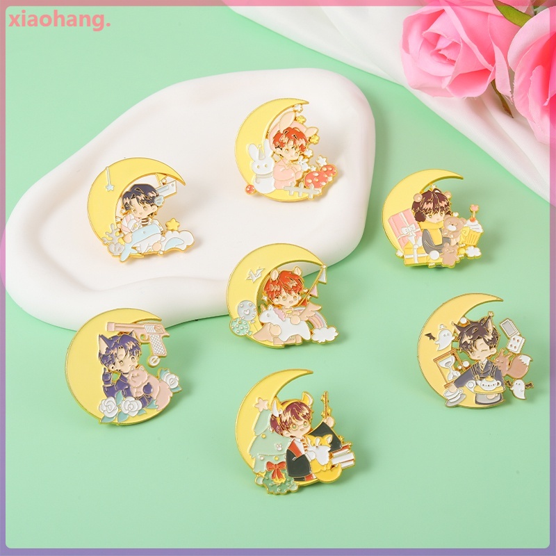 Ghim Cài Áo Bằng Hợp Kim 7 Kiểu Dáng Đẹp Mắt Thời Trang Cho Nam