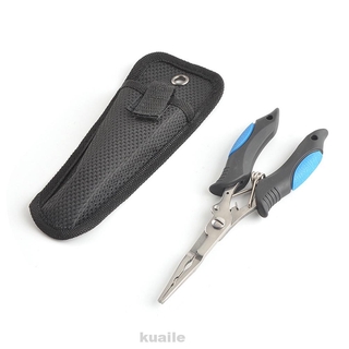 Equipment Multifunctional Stainless Steel Split Tool Long Nose Line Cutting Hook Removal Fishing Pliers