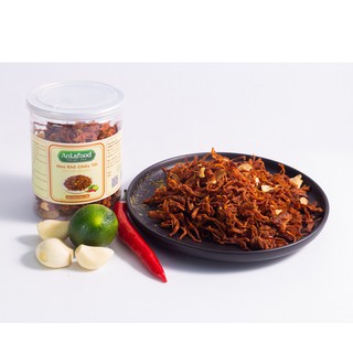 Hộp 100g Heo Khô Cháy Tỏi thượng hạng ANTAFOOD (siêu ngon - siêu sạch - đẳng cấp)