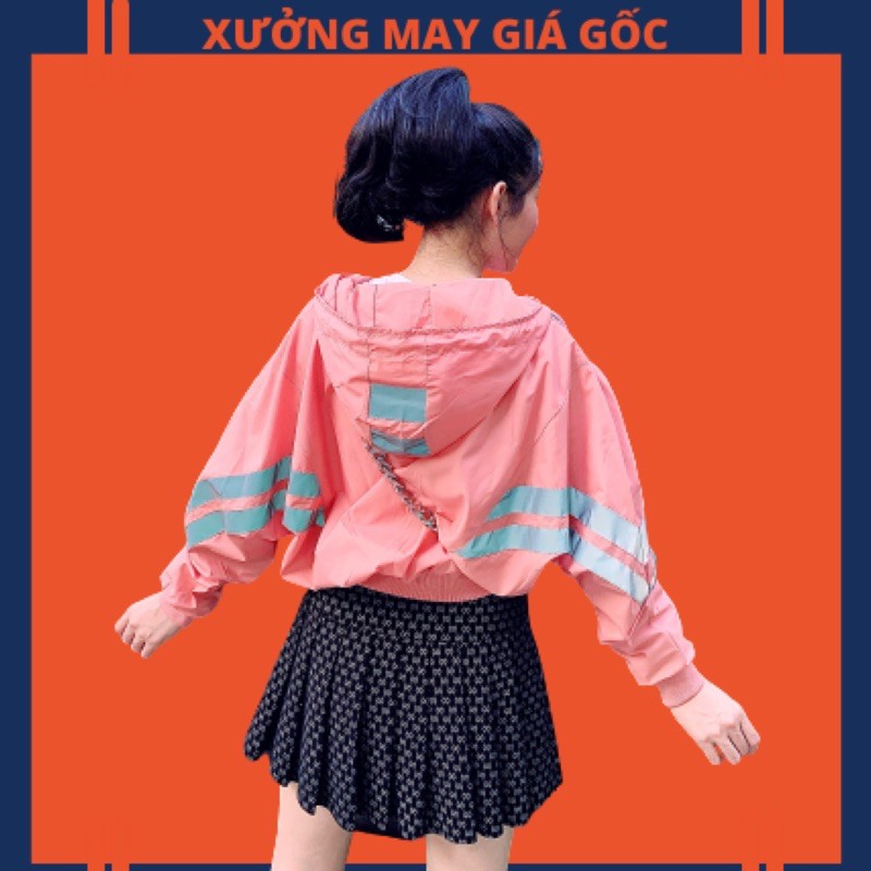 🎆𝐃𝐮̀ 𝟐 𝐋𝐨̛́𝐩🎆 214 Áo Khoác Dù FQ Phản Quang Form Cánh Dơi Siêu Hot - Dù Xuất - Hình Thật, Unisex Bán Sỉ .
