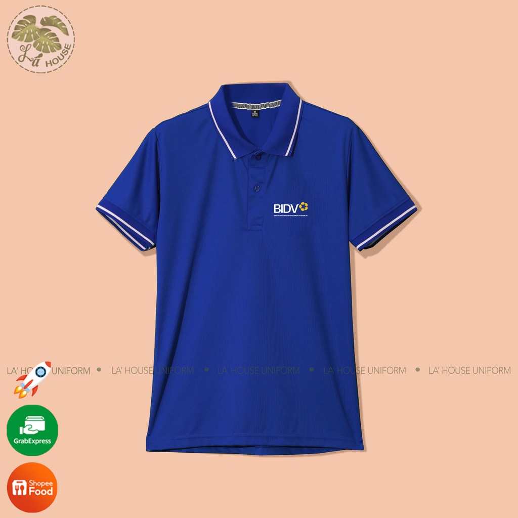 Áo thun đồng phục ngân hàng La ' House Uniform - BIDV