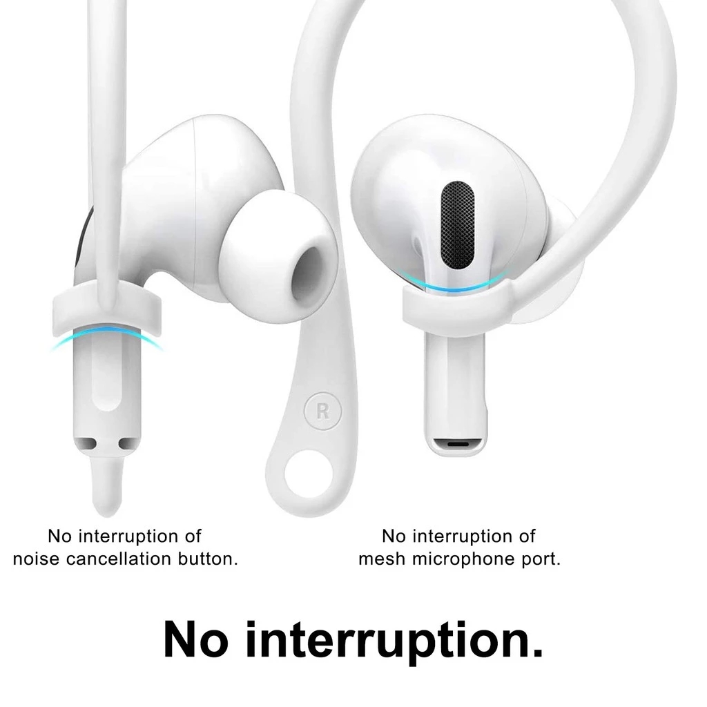 Set 2 Móc Tai Nghe Bluetooth Mini Chống Rơi Rớt Cho Airpods 1 / 2