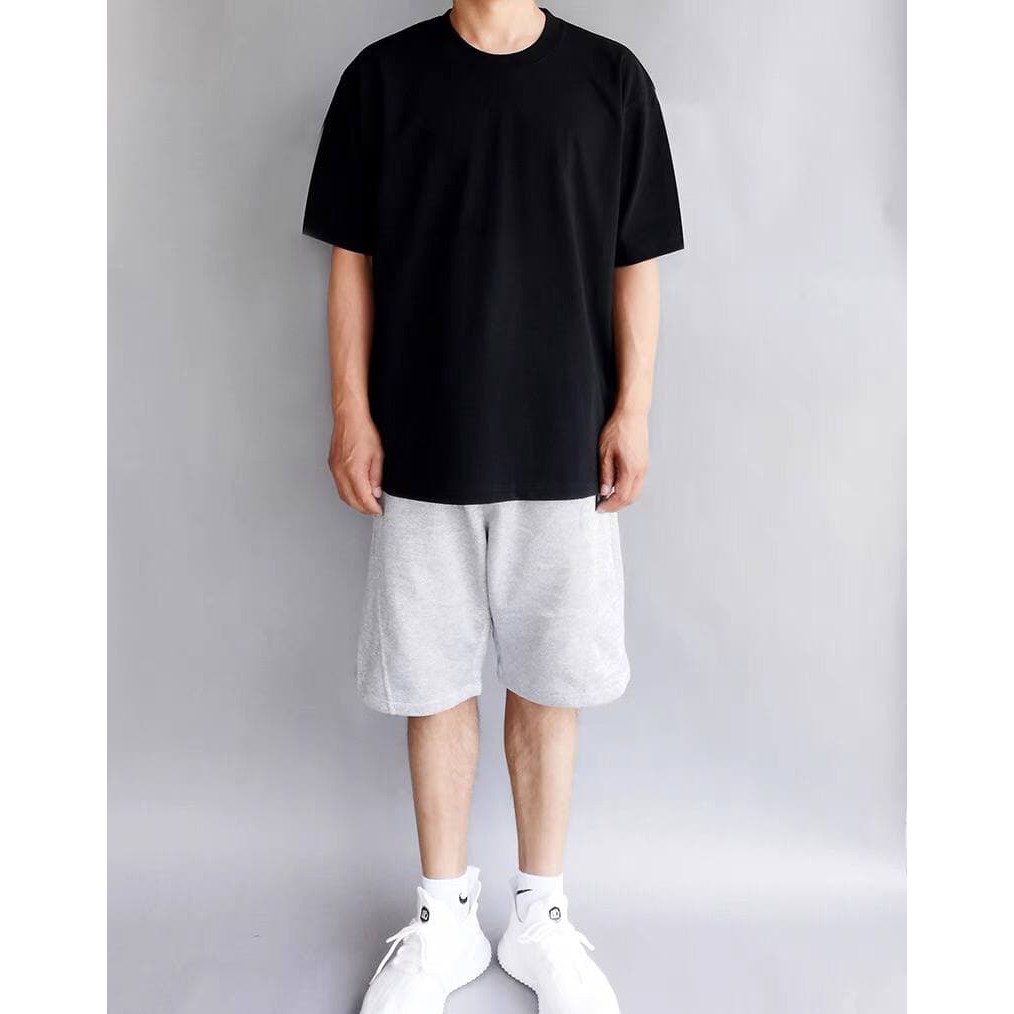 Áo phông trơn chất Basic đen trắng, áo thun tay lỡ oversized chất liệu cotton mềm, mát - MALTRIK