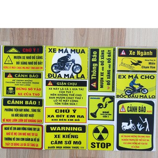 TEM CẢNH BÁO LOGO CẢNH BÁO