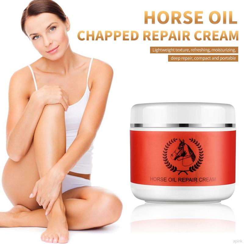 Pumpup Horse Oil Anti-crack Hand Foot Cream Whitening Moisturizing Repair Hand Feet Care Cream 30g