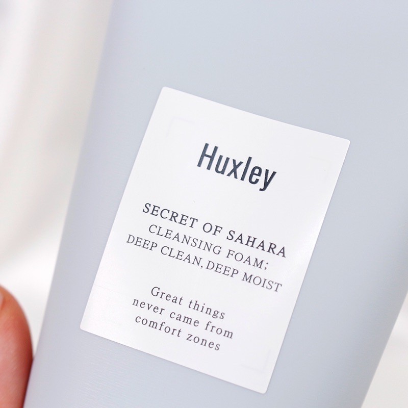 SỮA RỬA MẶT HUXLEY SECRET OF SAHARA CLEANSING FOAM DEEP CLEAN DEEP MOIST