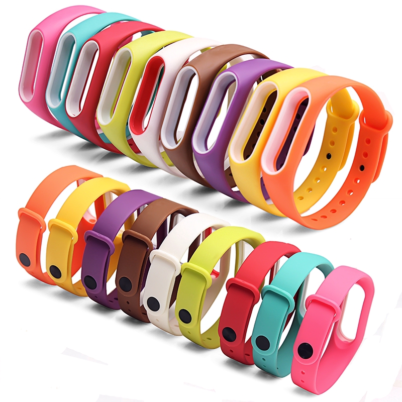 Replacement Wrist Strap For Xiaomi mi band 3 &amp; 4,  Silicone Sport Strap Bracelet for Miband