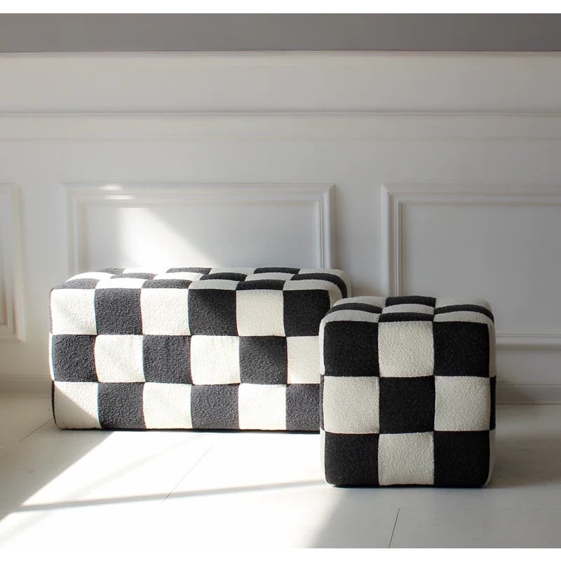 Ghế phụ Caro cao cấp - Checkered Chair