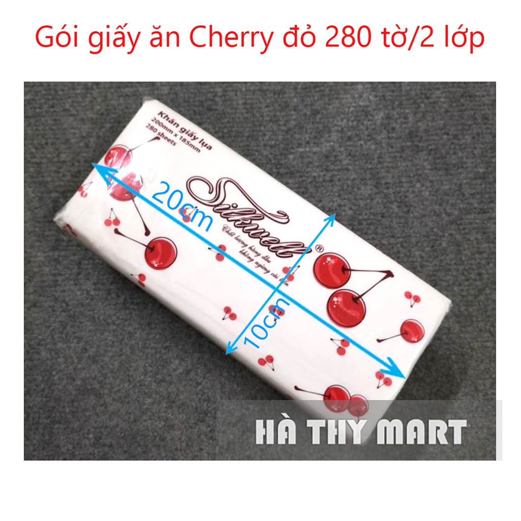 Giấy ăn Silkwell rút cao cấp 2 lớp mềm mịn chuẩn hãng [nhiều size]