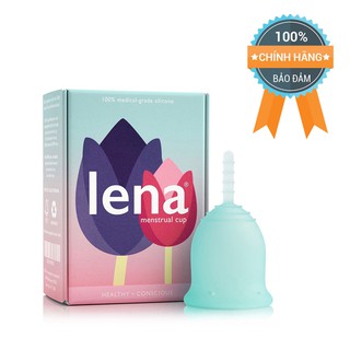 Cốc nguyệt san LENA CUP chính hãng, tặng viên tiệt trùng Milton