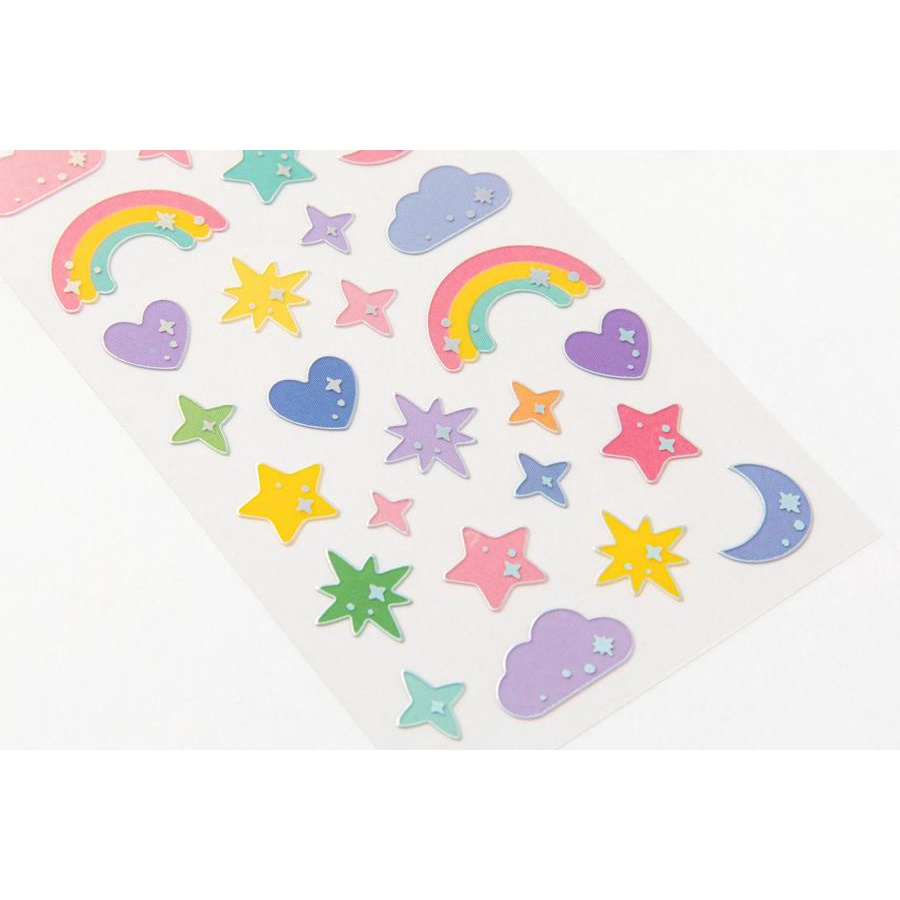 Sticker ARTBOX Hàn Quốc Hình Cầu Vồng Lấp Lánh