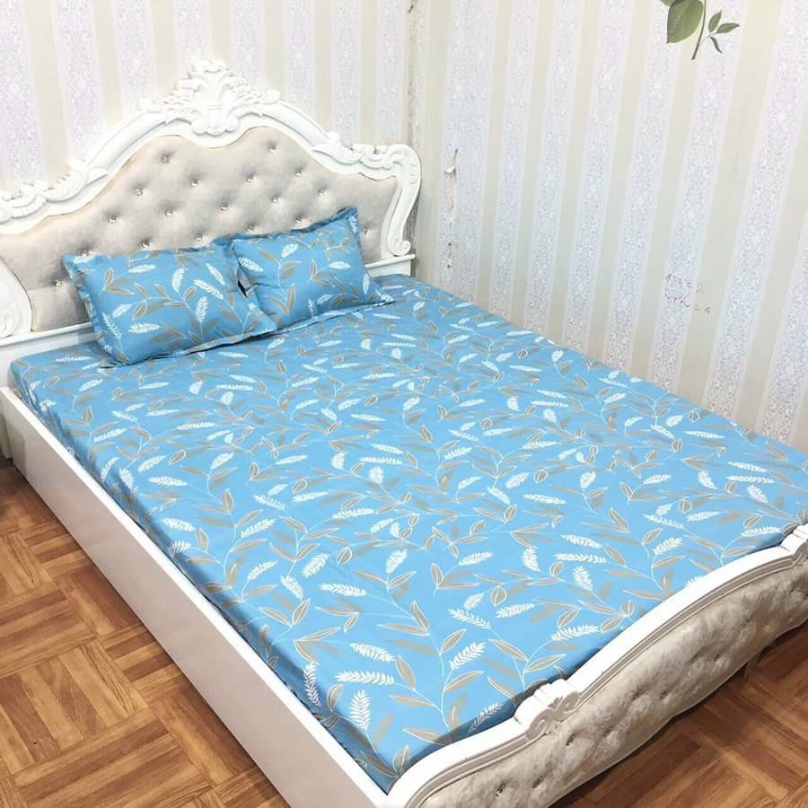 Bộ ga gối poly cotton nhiều mẫu 2020 đầy đủ kích thước, gạt ngang ảnh xem mẫu