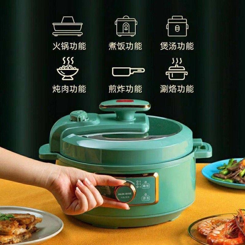 Nồi áp suất đa năng Aux 3L bảo hành 12 tháng