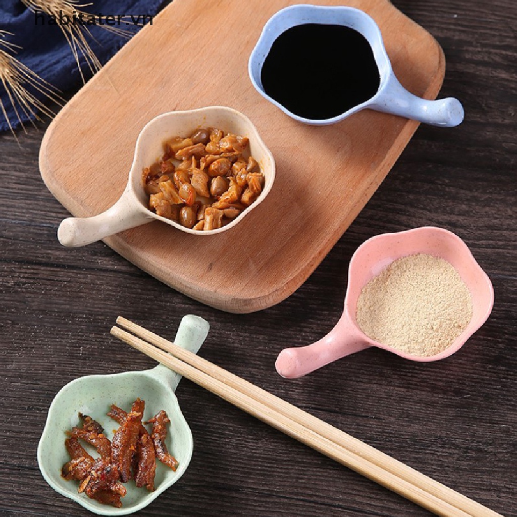 Đĩa Đựng Gia Vị Có Tay Cầm Chống Trượt Tiện Dụng