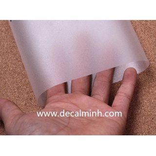 Decal dán kính mờ