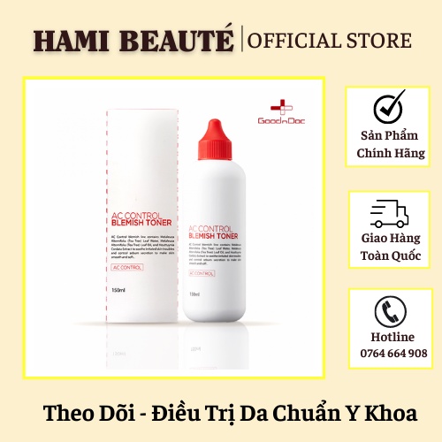 TONER GOODNDOC AC CONTROL BLEMISH TONER 150ML