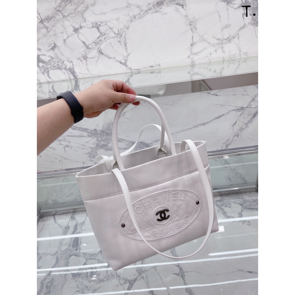 Chanel Danim Tote bag handbag cổ điển da bò túi xách nữ Shopper Bags