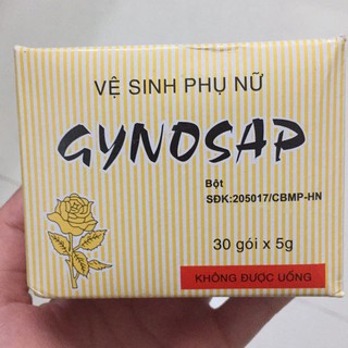 Gói bột vệ sinh phụ nữ GYNOSAP
