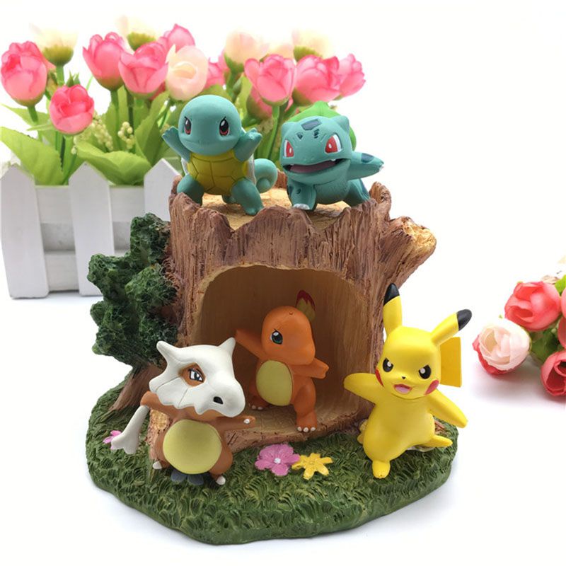 Mô Hình Nhân Vật Hoạt Hình Pokemon 4cm