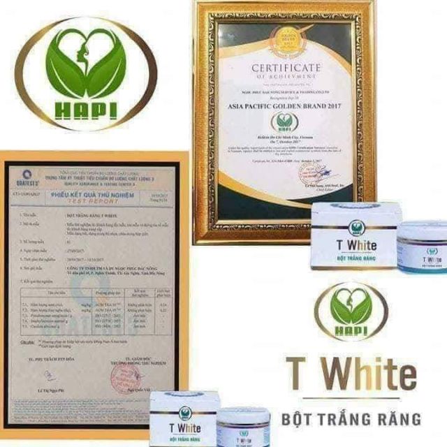 Bột trắng răng T White