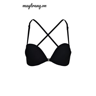 AO966- Áo ngực cài trước - Áo lót không đường may - ENOW'S - Đen