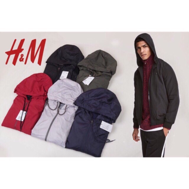 Áo khoác dù H&M dư hãng