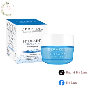 Kem dưỡng ẩm Dermedic Hydrain 3 cho da khô