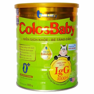 Sữa bột Colosbaby gold số 0+,1+,2+ 800g [Date 2024]