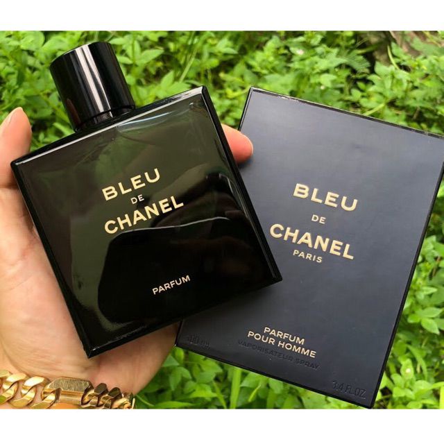 Nước Hoa Blue Chanel Nắp Hít Chữ Vàng 100ML | Thế Giới Skin Care
