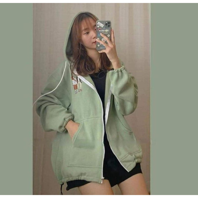 Áo khoác nỉ Đôi bạn cực xinh